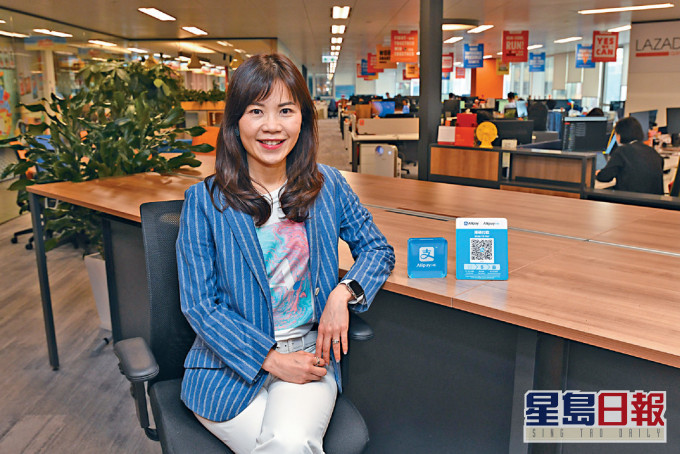Venetia認為,隨着市民對平台的認識增加,將可吸引更多市民加入AlipayHK。