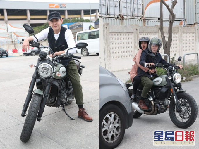 張振朗雖然有少許緊張,但能親身上陣感興奮。
