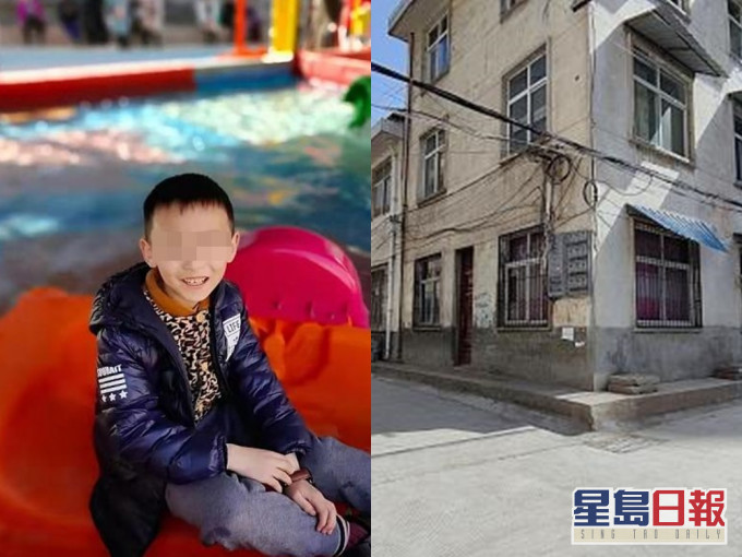 被殺害的王姓6歲男童。網圖