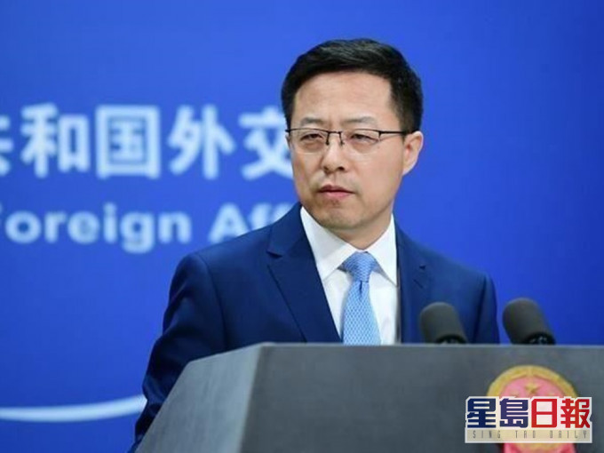 外交部發言人趙立堅指到目前為止無外國公民在河南洪災中傷亡報告。網圖