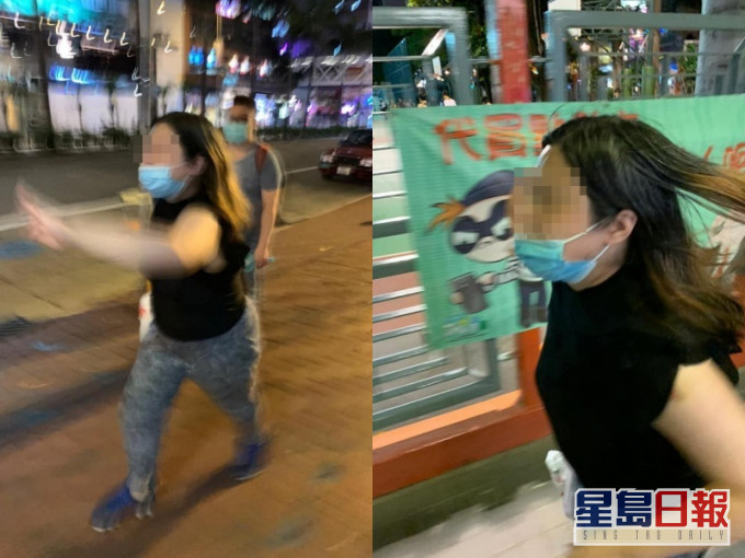 大媽噴口水後狂跑。巴打絲打 Facebook Club