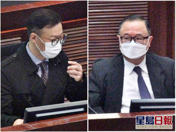 廖长江(右)及张国钧当选正、副主席。