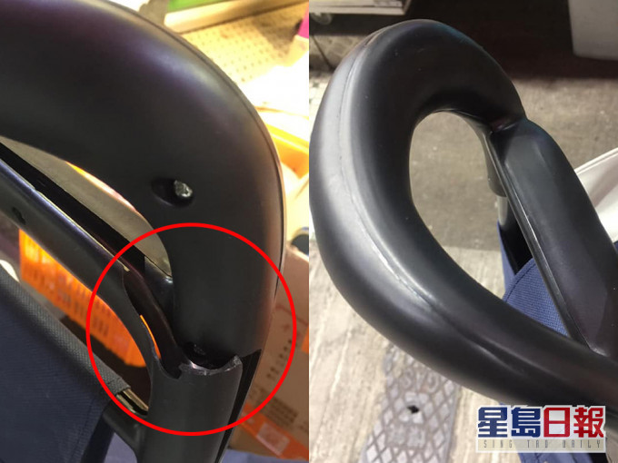 雜貨舖老闆免費幫網友更換「買餸車」手柄。土瓜灣之友Tom FB