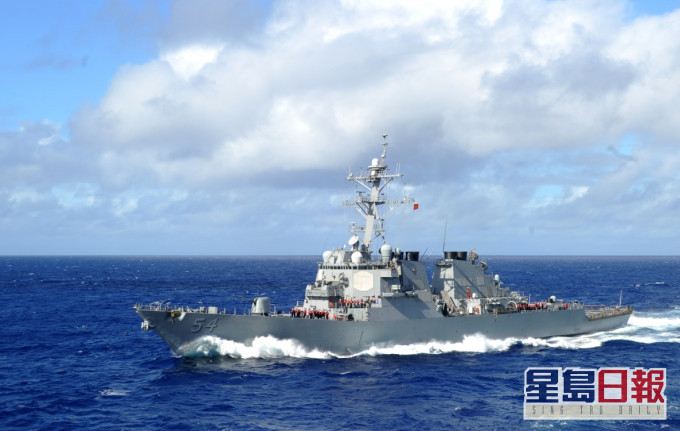 美國海軍阿利伯克級驅逐艦「柯蒂斯·威爾伯號」。(圖片:U.S. Navy)