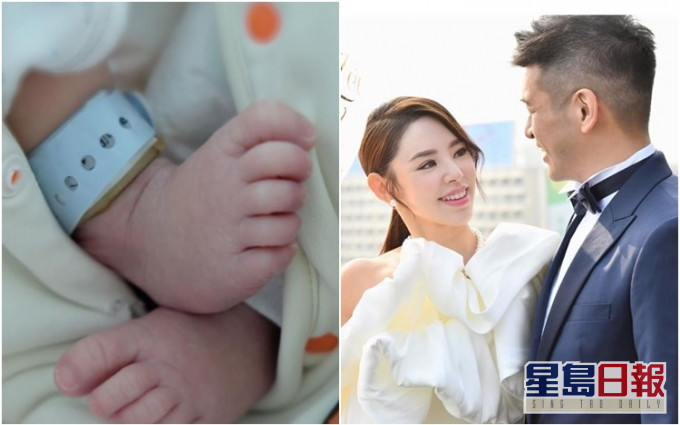 譚凱琪宣佈生6磅8囡囡「Baby G」。