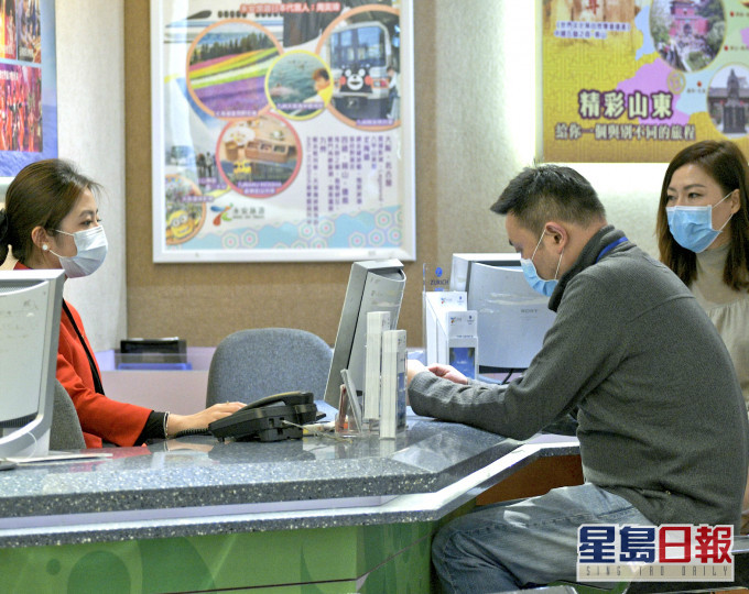 在疫情下,旅行团全部停顿。资料图片