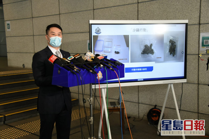 警方講述行動經過。