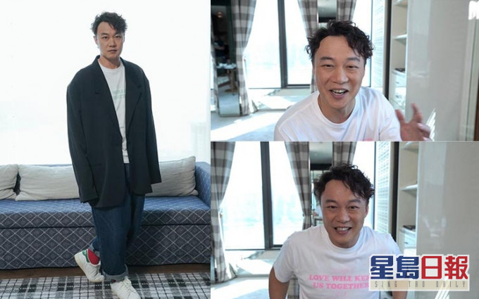 日前陳奕迅(Eason)接受網上訪問,宣傳新歌《致明日的舞》。