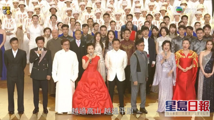 《慶祝香港回歸祖國二十五周年文藝晚會》今晚在六個電視頻道播放。