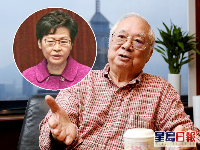 合和主席胡应湘早前撰文指林郑没有听意见。资料图片