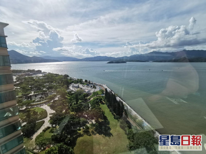 單位外望無遮擋海景。