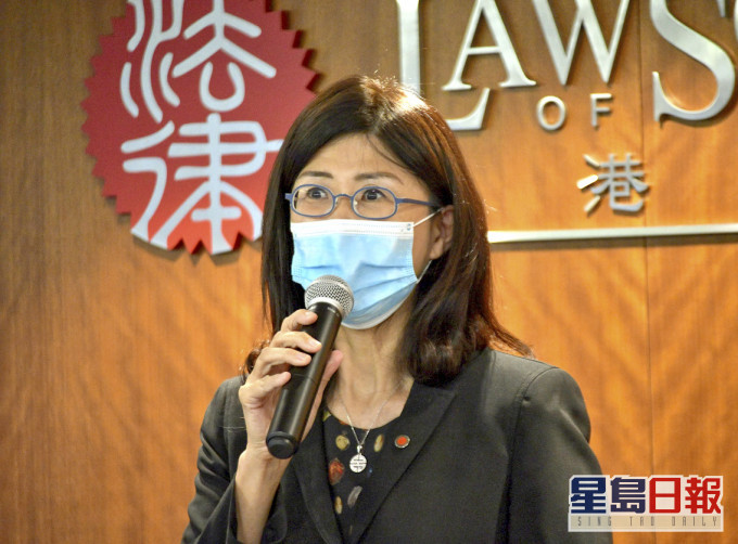 香港律師會會長彭韻僖。資料圖片