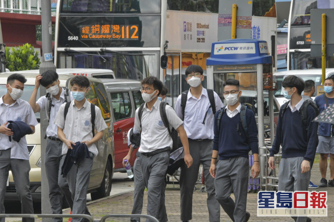 政府宣布暫停面授課堂安排 。資料圖片