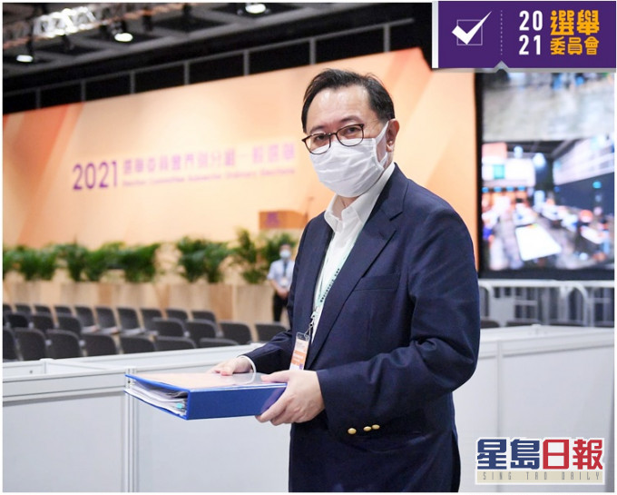 馮驊就點票時間遠超預期致歉。