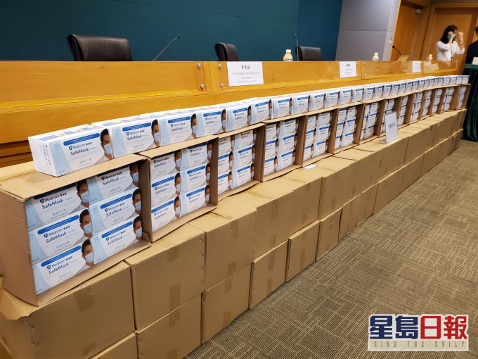 涉案問題口罩。