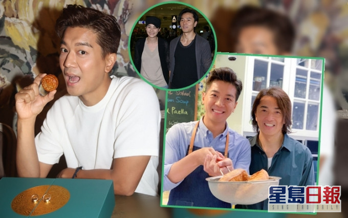 黎諾懿推出自家品牌月餅義賣,老友鄭伊健無限量支持。