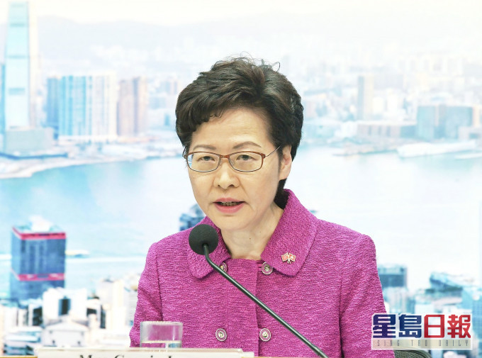 林鄭月娥指,抗疫的過程需要不斷總結經驗,並要調節政策。資料圖片