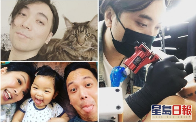 樂隊Mr.的結他手MJ已轉型成為紋身師。