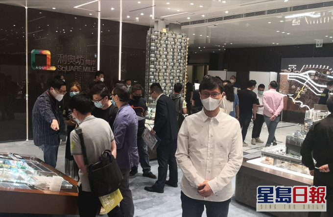 恒基韓家輝表示,集團旗下旺角利奧坊.曦岸自累錄逾2200人次參觀。