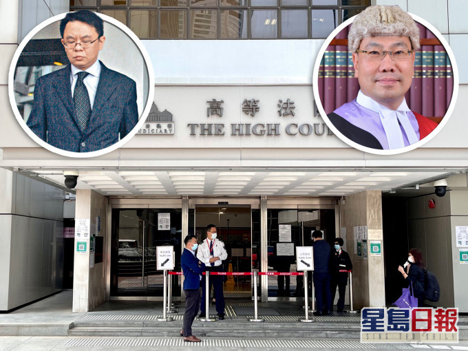 高等法院收到可疑信件,據悉寄給法官陳仲衡(左)及李慶年(右)。資料圖片