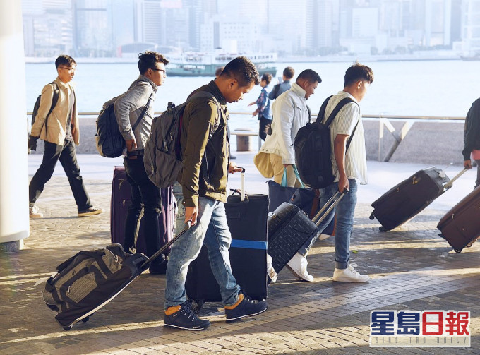 上月初步訪港旅客數字為5495人次,按年下跌97.2%。資料圖片