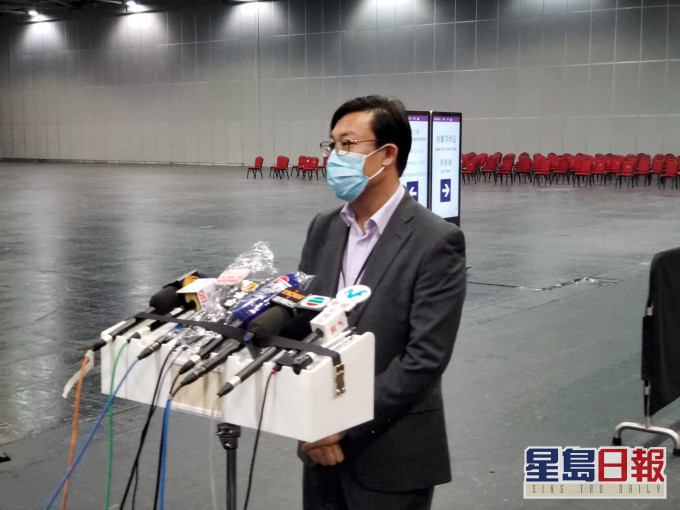 李立业指,两个临时检测中心暂时运作顺畅。