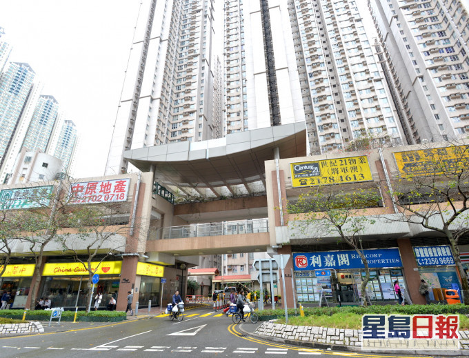 新增确诊个案的病人,与家人居住宝盈花园。资料图片
