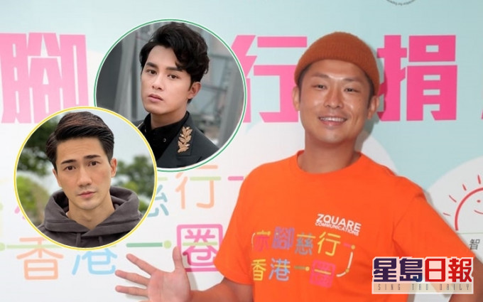 奶仔即將進行赤腳籌款活動,表示好友何廣沛和郭子豪有意加入。