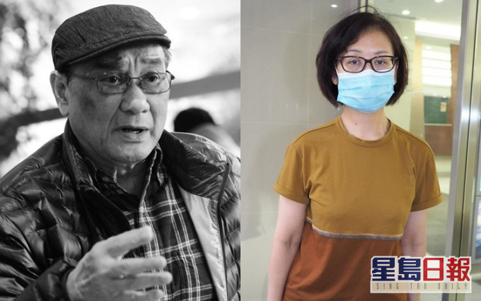 譚炳文上周六因肺癌離世,女兒譚淑瑩連日來為父親處理後事。
