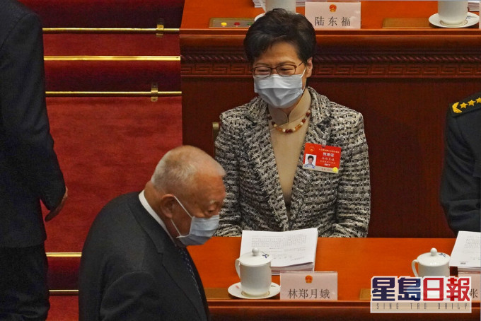 内地官方媒体评论指修改选举制度是要确保「爱国者治港」。AP资料图片
