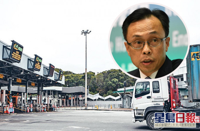 聶德權表示,幸獲廣東省政府支持,才能達至通關便利。 資料圖片
