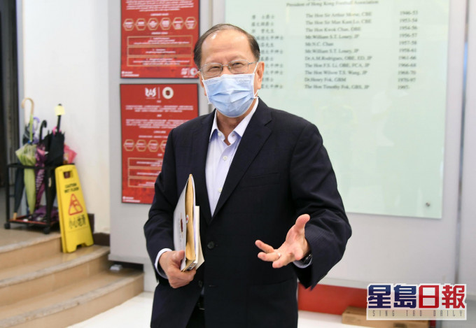 足总主席贝钧奇会后指,港超球会间对复赛分歧仍然巨大。郭晋朗摄