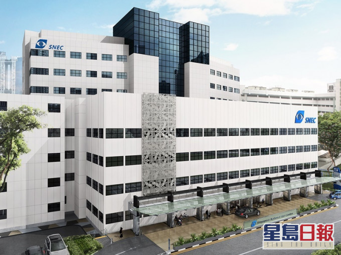 新加坡全國眼科中心。網圖