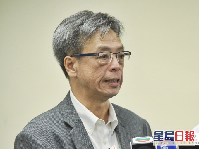 梁子超指疫情有反彈風險,未來兩周將會是關鍵。資料圖片