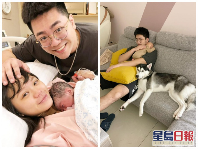 陈彦婷指幸获丈夫帮手凑B才可以休息。fb