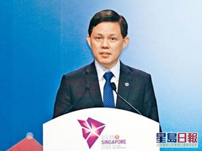 新加坡貿工部部長陳振聲。