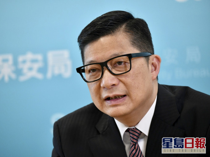 鄧炳強對於水警總區高級督察林婉儀殉職深感悲痛。資料圖片