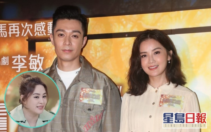 阿Sa及柏豪昨晚為《感動她77次》出席首映。