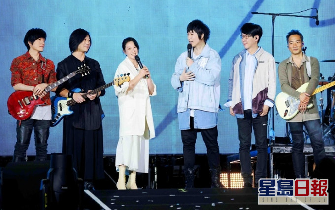 刘若英担任五月天台南场嘉宾,自爆这几年大家没碰面。