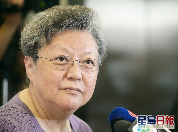 范徐麗泰指,中央對香港甚為寛容。資料圖片