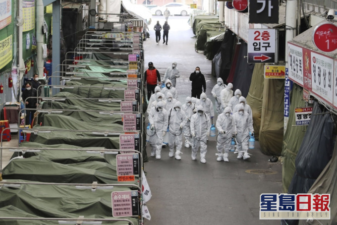 南韓新增161宗新型冠狀病毒確診病例,至今累計763宗,死亡個案增至7宗。AP