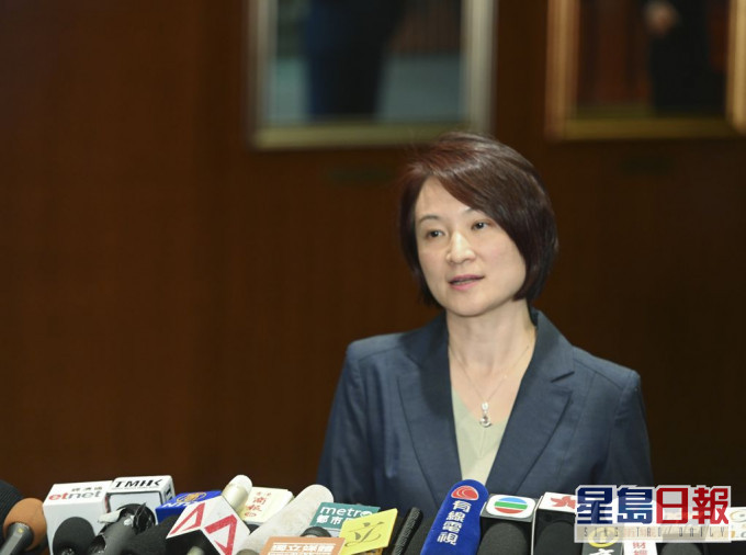 李慧琼強烈讉責連串違法暴力示威活動。資料圖片