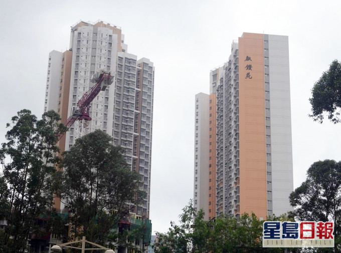 啟鑽苑一期的出租公屋由今日起陸續入伙。資料圖片