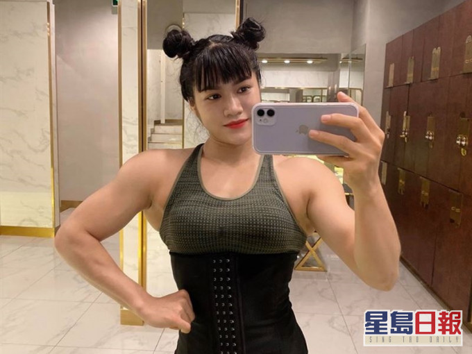 Tran Thi Ny日花6小时健身。网上图片
