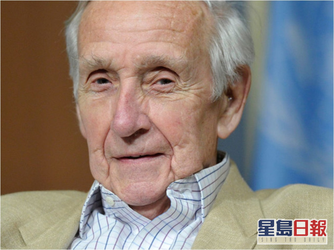聯合國元老、維和部隊先驅厄克特與世長辭，享年101歲。網圖