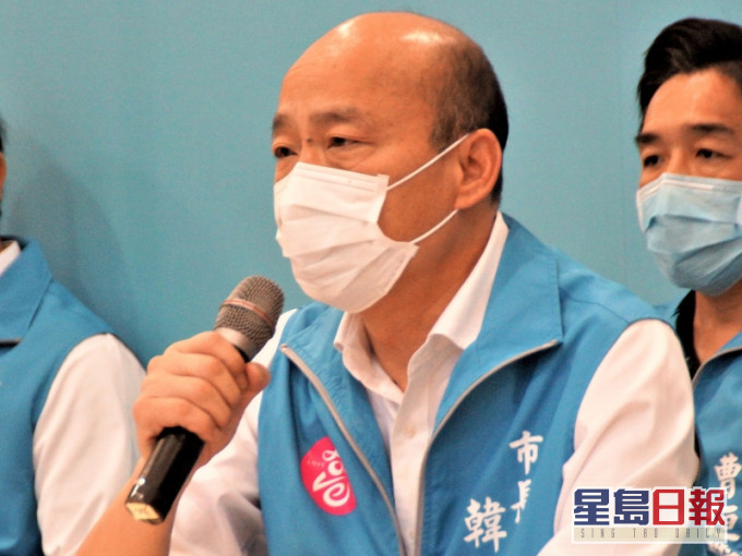 罷免市長投票下月舉行,韓國瑜引佛經表示坦蕩。