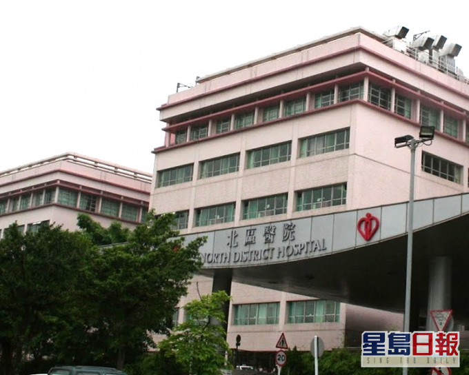 手及脚受伤的女童清醒被送往北区医院治理。资料图片