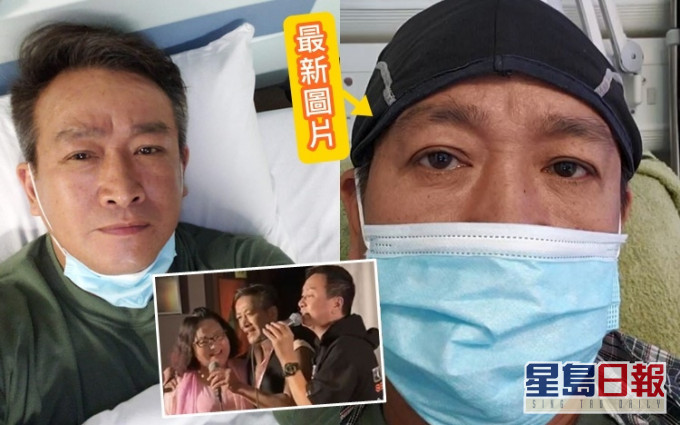麦德罗今日病情好转,仲精神奕奕拍片交代最新情况。