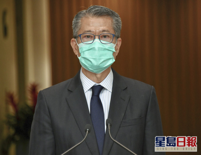 財政司司長辦公室表示,目前陳茂波健康良好,毋須接受醫學監察。 資料圖片