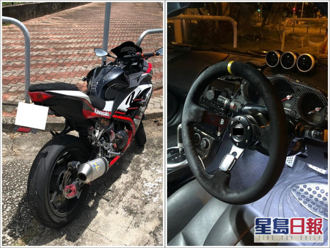 警方行動中共扣查65輛車。圖:警方提供
